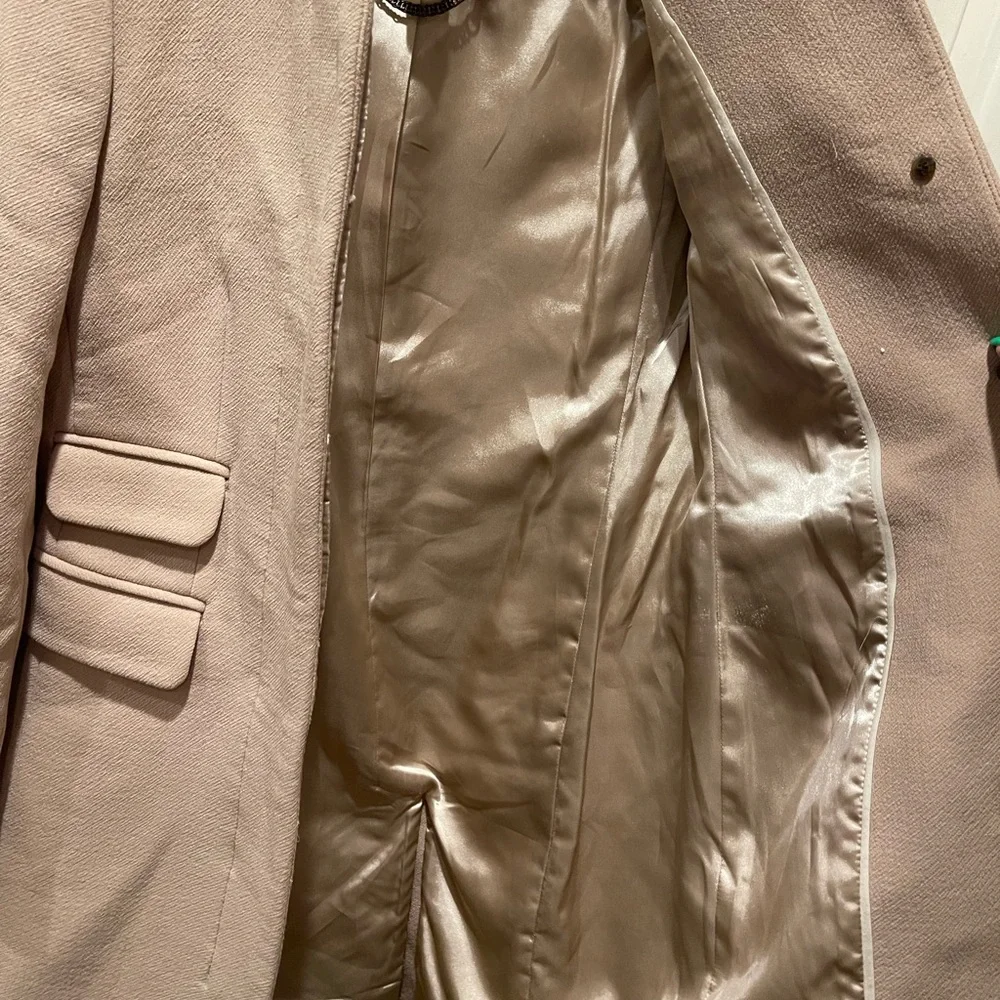 J. Crew Women's Cream Trench Coat - Picture 5 of 6